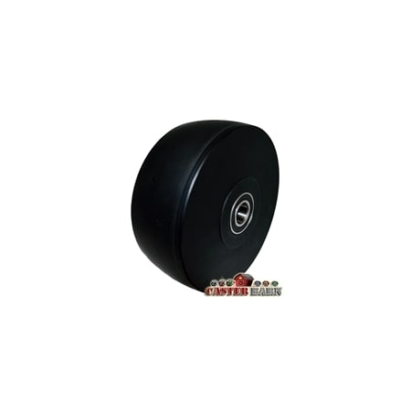 Casterhq Super High Capacity Polymer Wheel 4"x2", 2,200 lbs Cap SC4X2